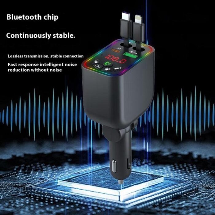 L5 Bluetooth 5.3 FM Transmitter with Fast Car Charger - Image 11