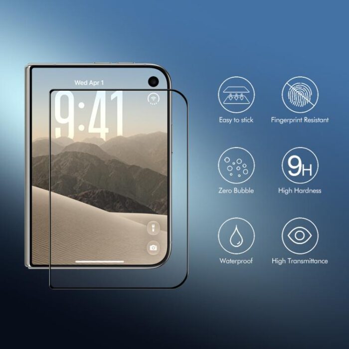 ENKAY Anti-Glare Tempered Glass for iPhone, Thick Glue, No White Edge - Image 2