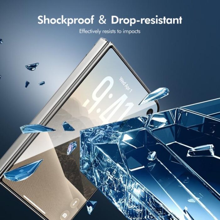 ENKAY Anti-Glare Tempered Glass for iPhone, Thick Glue, No White Edge - Image 4