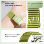 Woven Nylon Hook & Loop Watch Strap, 18mm / 20mm - Image 3
