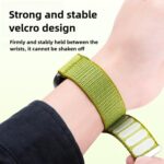 Woven Nylon Hook & Loop Watch Strap, 22mm - Image 5