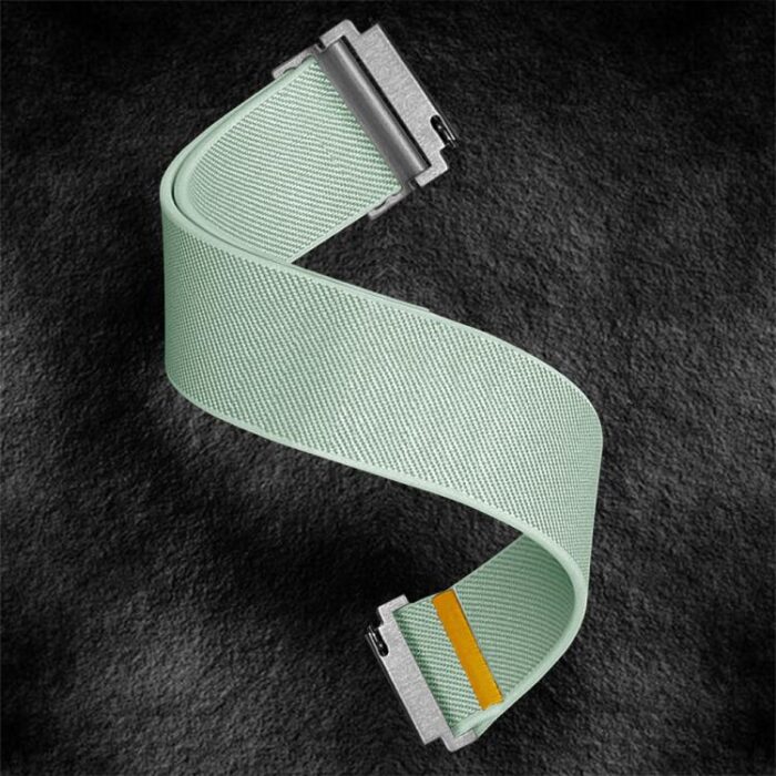 Adjustable Single Loop Elastic Nylon Watch Strap, 18 / 20 / 22mm - Image 3
