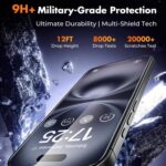 Kalebol Full-Coverage HD Tempered Glass for iPhone, 9H+, Anti-Fingerprint - Image 4