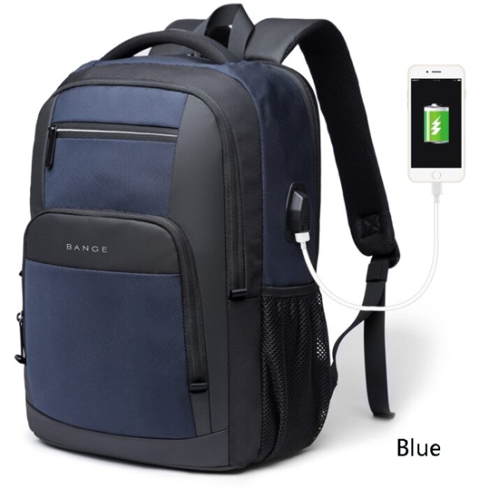 BANGE BG-1921 College Student Schoolbag Waterproof Busine... - Image 2