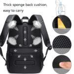 BANGE BG-1921 College Student Schoolbag Waterproof Busine... - Image 6