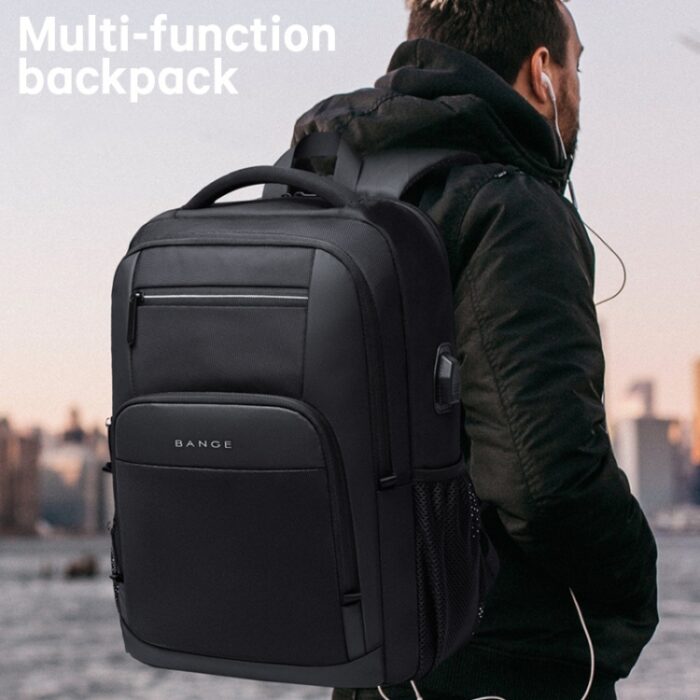 BANGE BG-1921 College Student Schoolbag Waterproof Busine... - Image 10