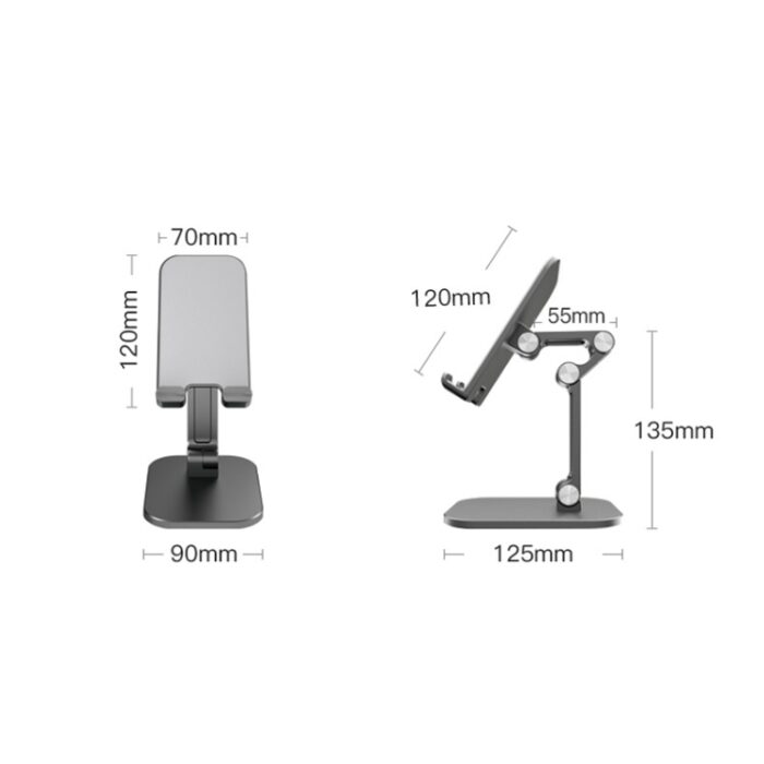 CYX-PH2 Folding Telescopic Phone and Tablet Stand, up to 7.9 inch - Image 3