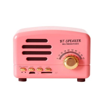 BT01 Retro Mini Bluetooth Speaker and Radio, 5W, TF Card