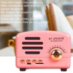 BT01 Retro Mini Bluetooth Speaker and Radio, 5W, TF Card - Image 6
