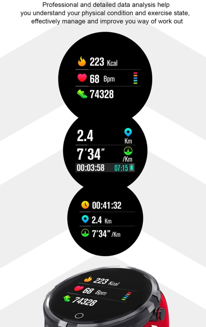 X7 Men's Sports Smartwatch, IP68, Heart Rate, Sleep and Step Tracking - Image 16