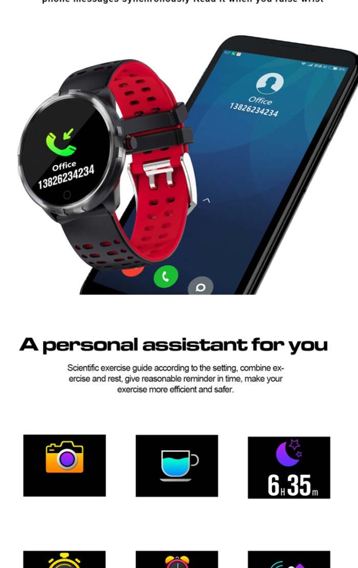 X7 Men's Sports Smartwatch, IP68, Heart Rate, Sleep and Step Tracking - Image 20
