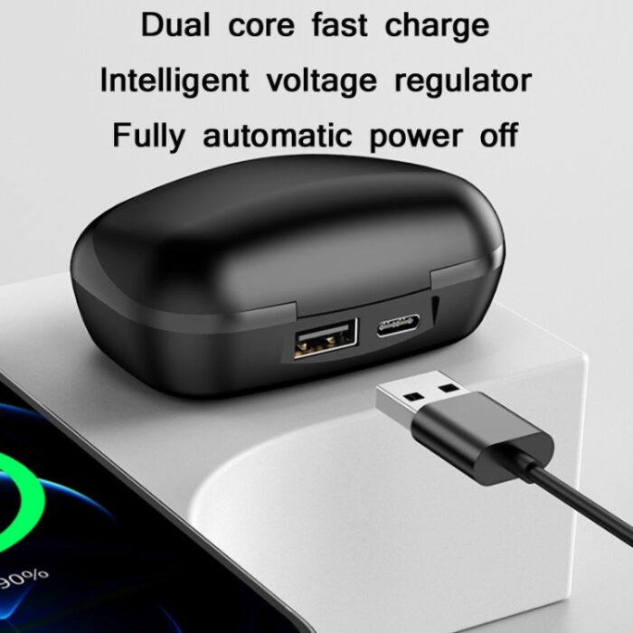 TWS-24 Mini Wireless Earbuds, Touch Control, Waterproof - Image 6