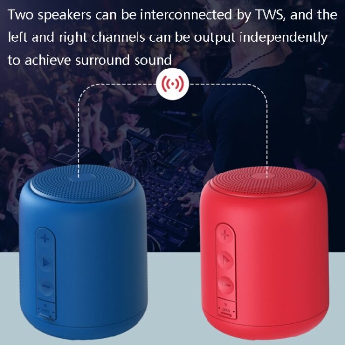 F9 Mini Bluetooth Speaker, 5W, TWS Pairing, TF Card - Image 6