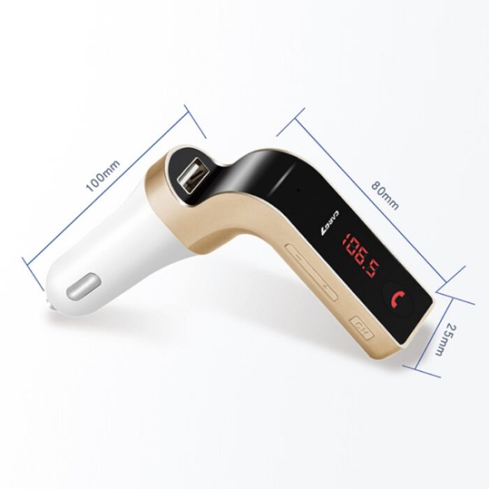 G7 Bluetooth FM Transmitter Car MP3 Player with USB Charger - Image 3
