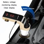 G7 Bluetooth FM Transmitter Car MP3 Player with USB Charger - Image 4