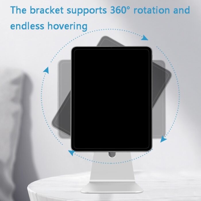 AP-7SL Magnetic Aluminium Tablet Stand, 360-Degree Rotating - Image 3
