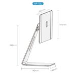 AP-7SL Magnetic Aluminium Tablet Stand, 360-Degree Rotating - Image 7