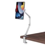 P67 Metal Desktop Phone and Tablet Clamp Holder, 4 to 13 inch