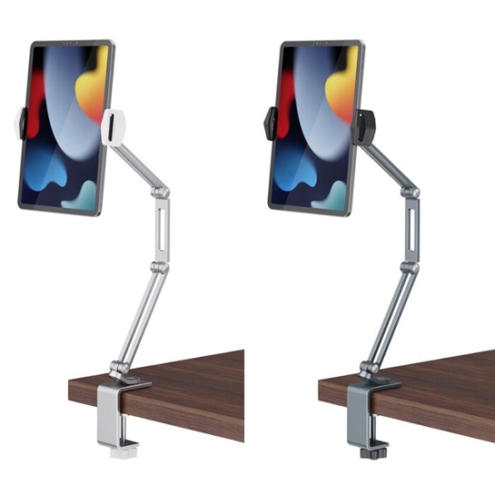 P67 Metal Desktop Phone and Tablet Clamp Holder, 4 to 13 inch - Image 2