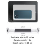 P67 Metal Desktop Phone and Tablet Clamp Holder, 4 to 13 inch - Image 4