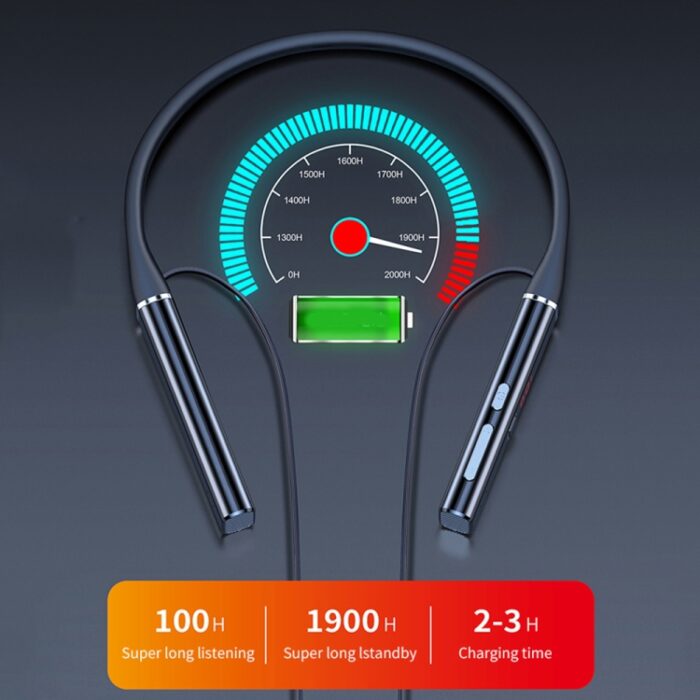 S720 Neckband Bluetooth Headphones with TF Card, 800mAh - Image 5