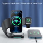 LFX-178 4-in-1 Wireless Charging Station for iPhone, Apple Watch & AirPods - Image 2