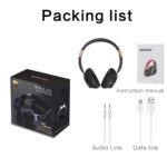 FG-07S Foldable Wireless On-Ear Headphones with Mic, AUX & TF Card - Image 2