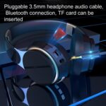 FG-07S Foldable Wireless On-Ear Headphones with Mic, AUX & TF Card - Image 4