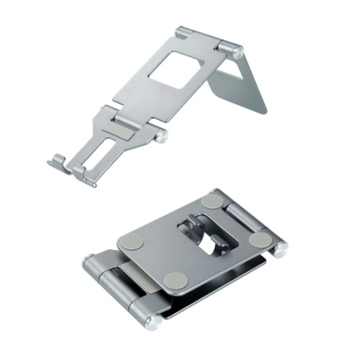 Z10A Aluminium Folding Desktop Phone and Tablet Stand, Dual Hinge - Image 2