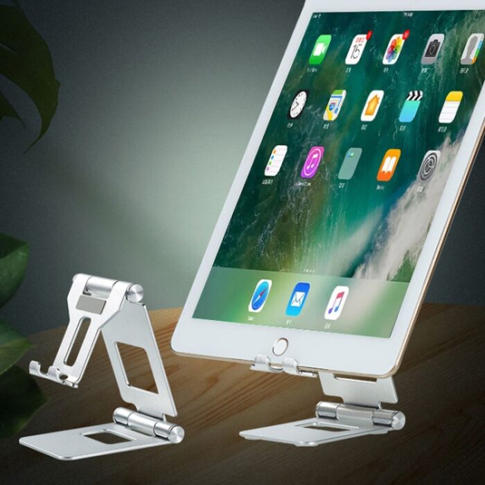 Z10A Aluminium Folding Desktop Phone and Tablet Stand, Dual Hinge - Image 6