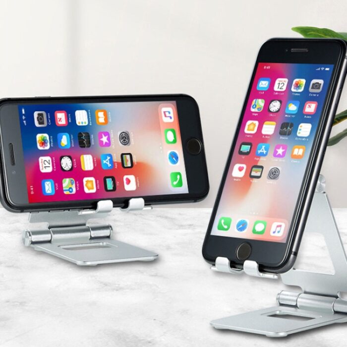 Z10A Aluminium Folding Desktop Phone and Tablet Stand, Dual Hinge - Image 7