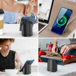 AhaStyle MagSafe Charger Stand for iPhone, Aluminium Base - Image 9