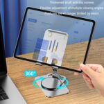 360-Degree Rotating Foldable Metal Phone Holder, 5 kg Load - Image 11