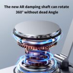 360-Degree Rotating Foldable Metal Phone Holder, 5 kg Load - Image 6