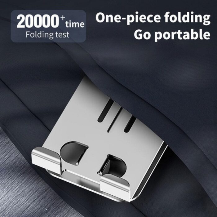 360-Degree Rotating Foldable Metal Phone Holder, 5 kg Load - Image 9