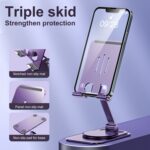 360-Degree Rotating Foldable Metal Phone Holder, 5 kg Load - Image 10
