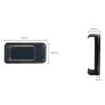 Back-Clip Double Ring Magnetic Folding Phone Stand - Image 3