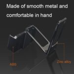 Back-Clip Double Ring Magnetic Folding Phone Stand - Image 4