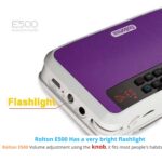 Rolton E500 Portable Bluetooth Speaker with FM Radio and Microphone - Image 7