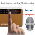 Rolton E500 Portable Bluetooth Speaker with FM Radio and Microphone - Image 8