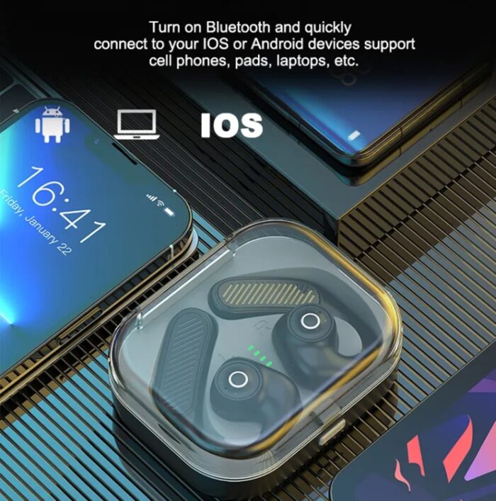 K23 Open-Ear Air Conduction Wireless Earbuds, Ear Hook, Bluetooth 5.3 - Image 5