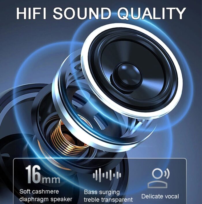 K23 Open-Ear Air Conduction Wireless Earbuds, Ear Hook, Bluetooth 5.3 - Image 6
