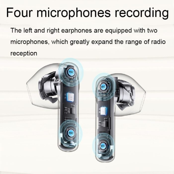 Havit S3 ENC Wireless Earbuds, Long Battery, Dual Mics, Low Latency - Image 4