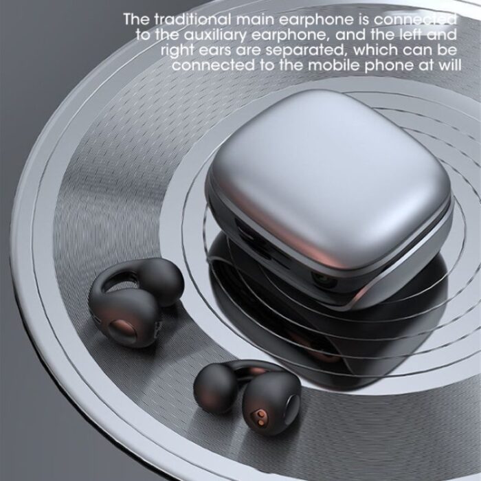 JX80 Clip-On Open-Ear Wireless Earbuds, Bluetooth 5.3, ENC - Image 3