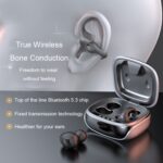 JX80 Clip-On Open-Ear Wireless Earbuds, Bluetooth 5.3, ENC - Image 4