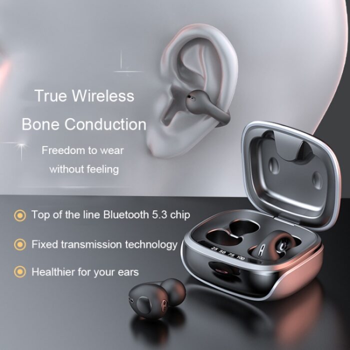 JX80 Clip-On Open-Ear Wireless Earbuds, Bluetooth 5.3, ENC - Image 4
