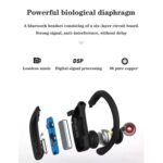 T16 / T17 Ear-Hook Wireless Earbuds, Dual Battery LED Display - Image 5