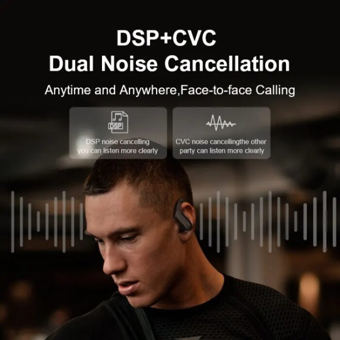 T16 / T17 Ear-Hook Wireless Earbuds, Dual Battery LED Display - Image 8