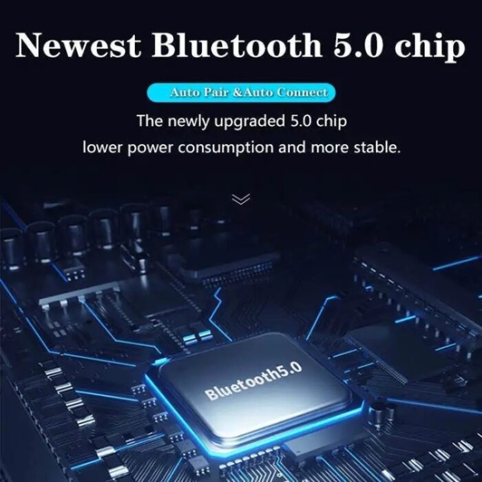 T16 / T17 Ear-Hook Wireless Earbuds, Dual Battery LED Display - Image 9