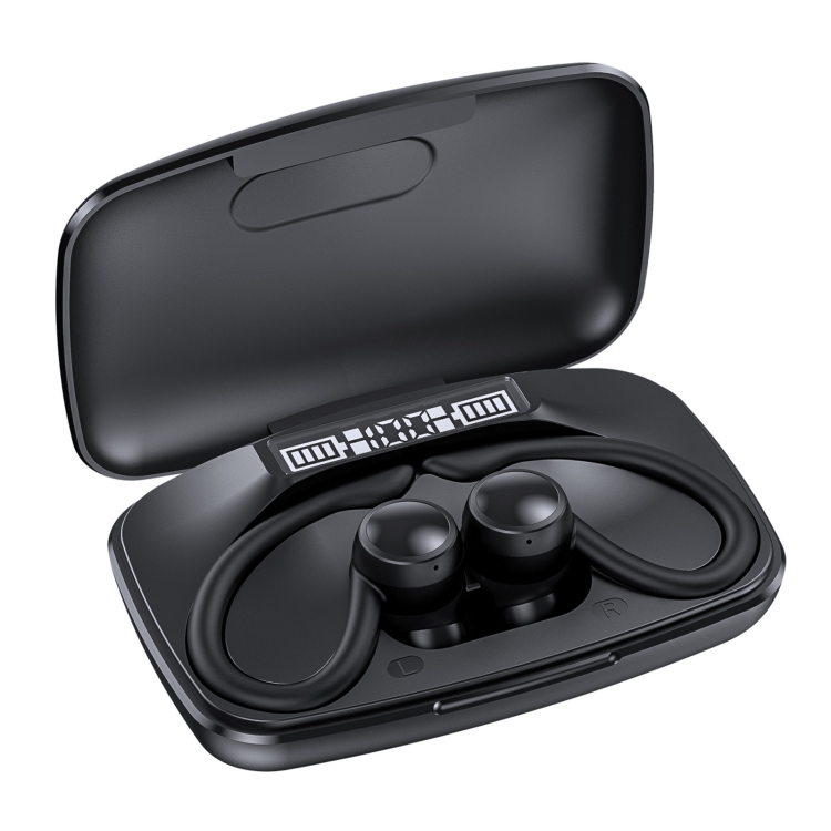 TBD0604121501A.jpg Ear Hook Wireless Earbuds Bluetooth 5.3 with LED Display & Power Bank Case